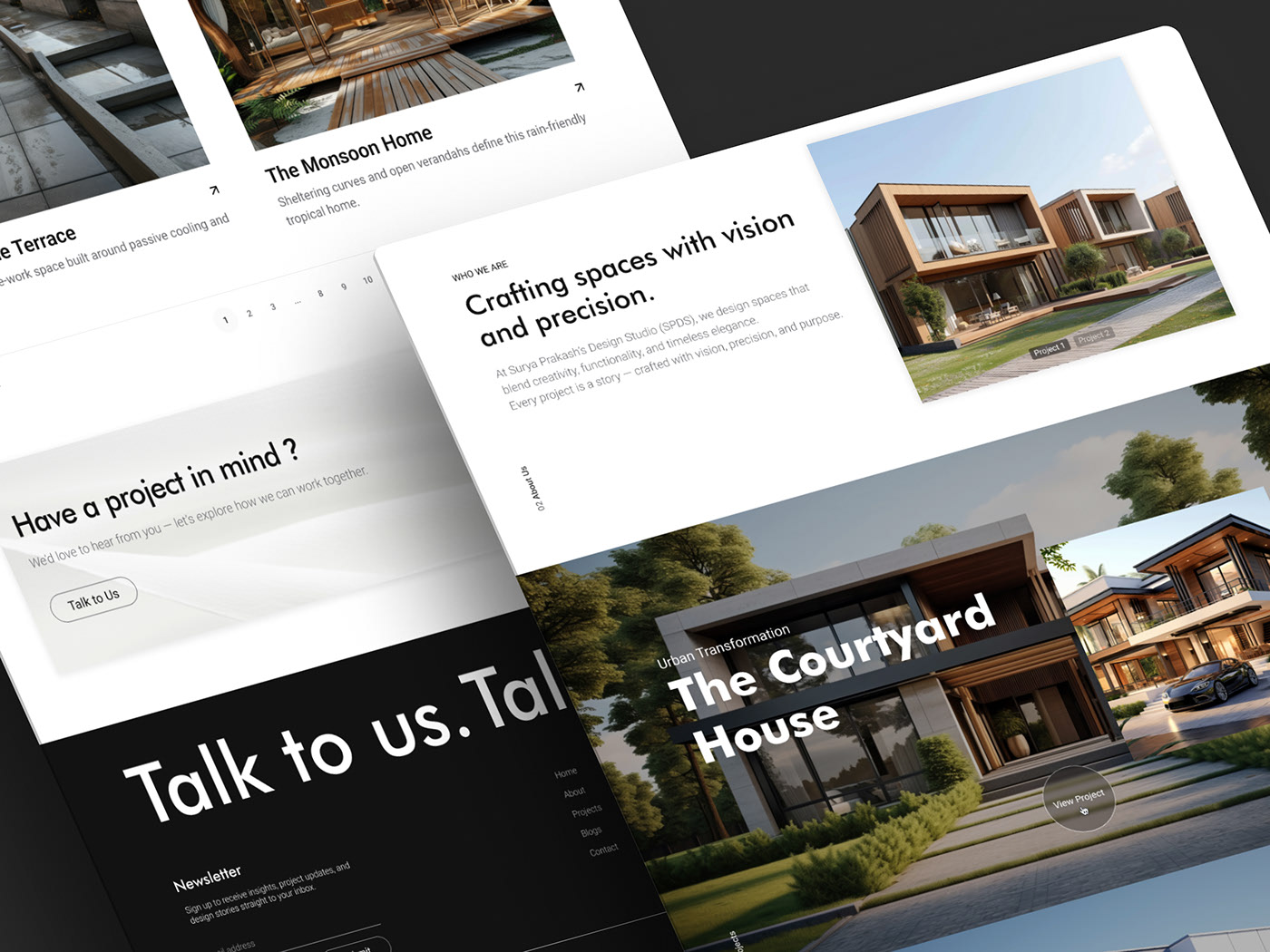 E-commerce storefront design showcase