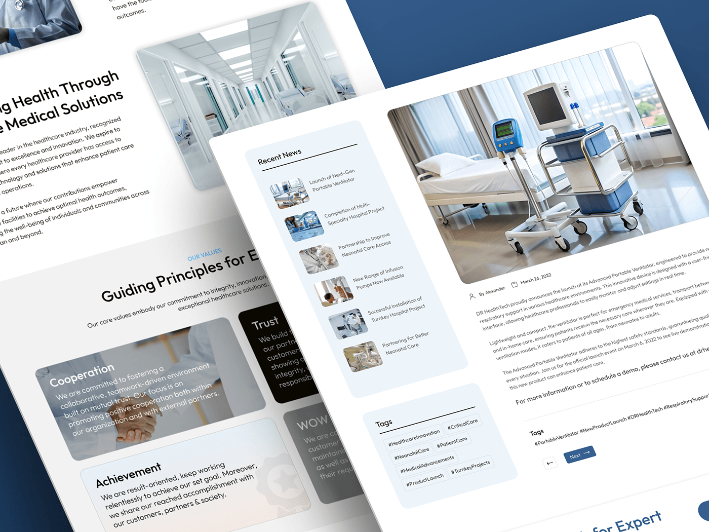 Shopify storefront, product page